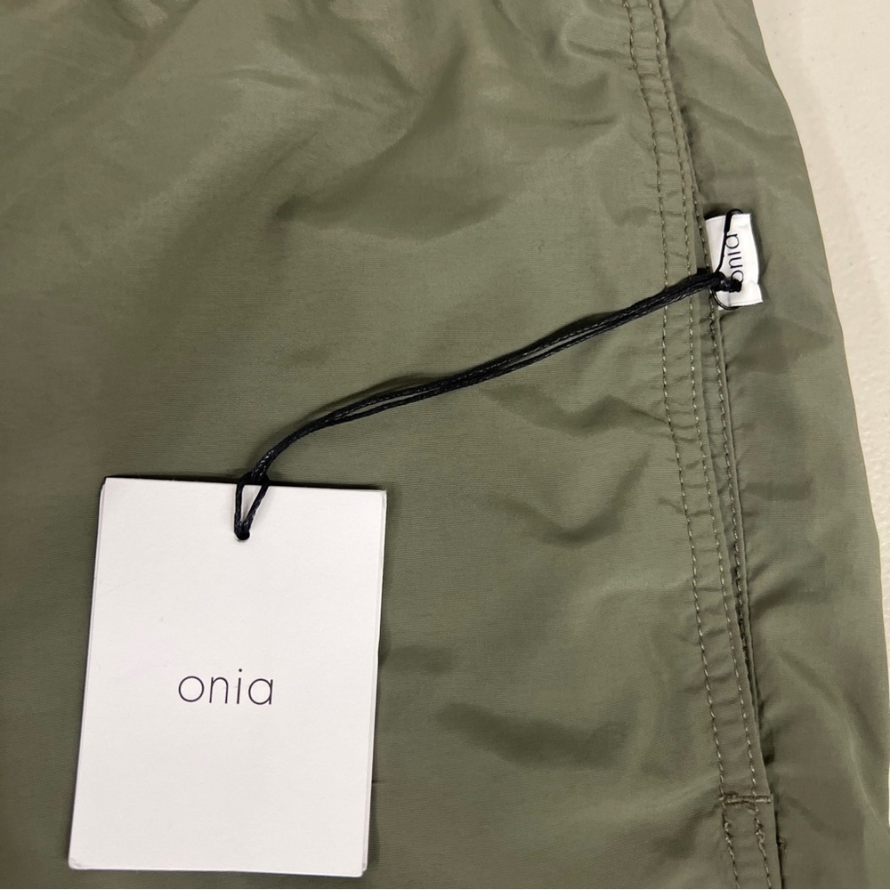 NEW NWT Onia Solid Deep Sage shorts 7" Green SZ XXL 2XL Swim Trunks $130 - Picture 8 of 8